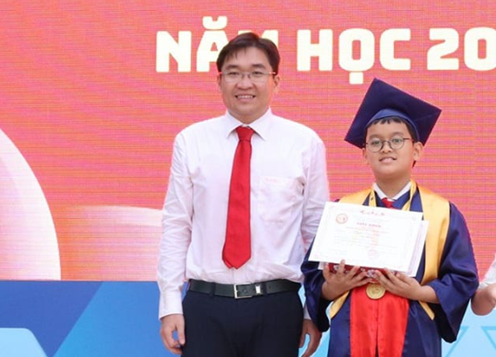 Thủ khoa lớp 6 Trường Trần Đại Nghĩa: Không học thêm, suýt bị trường trả về - 1 Thủ khoa lớp 6 Trường Trần Đại Nghĩa: Không học thêm, suýt bị trường trả về - 1