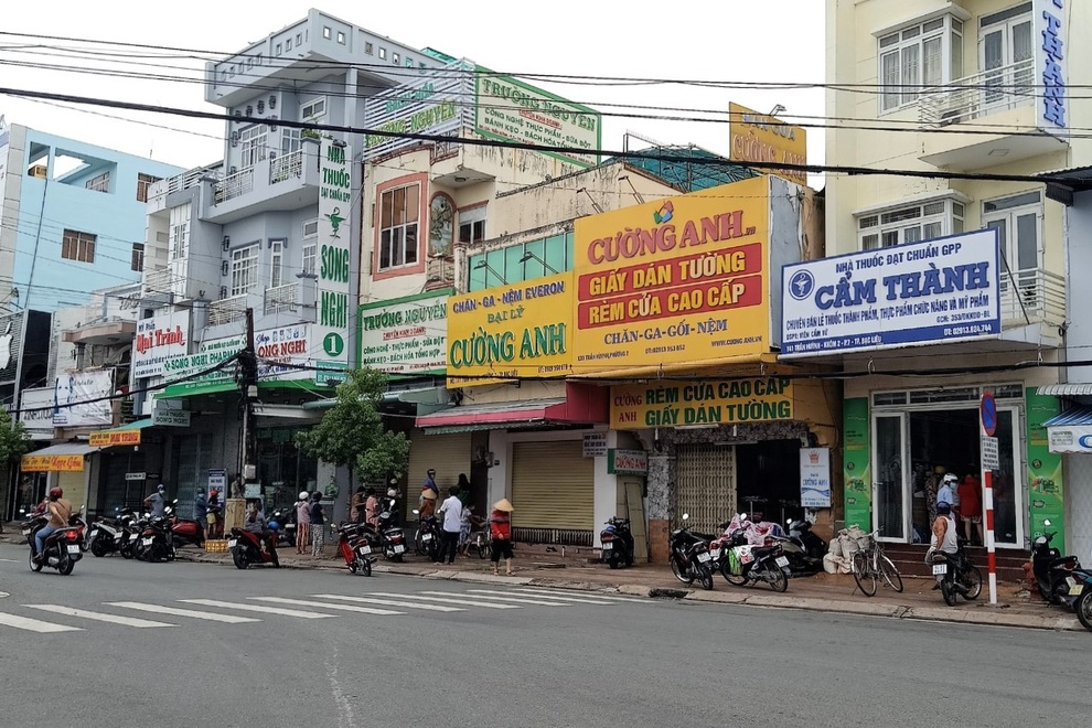 Hình ảnh ngày đầu phong tỏa toàn thành phố Bạc Liêu - 8 Hình ảnh ngày đầu phong tỏa toàn thành phố Bạc Liêu - 8
