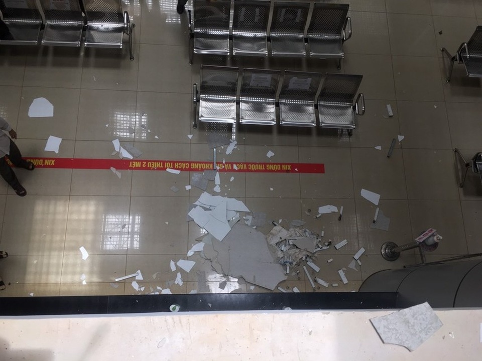 Vụ sập một phần trần bệnh viện nghìn tỷ: Tạm dừng thi công - 3 Vụ sập một phần trần bệnh viện nghìn tỷ: Tạm dừng thi công - 3