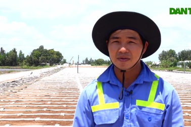 "Vượt nắng, thắng mưa" thi công cao tốc Cần Thơ - Cà Mau