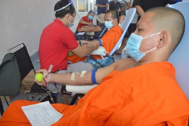 Sóc Trăng: Tăng sinh hăng hái tham gia hiến máu tình nguyện