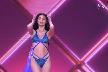 Top 22 Hoa hậu Hòa bình Quốc tế trình diễn áo tắm