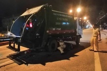 Nam thanh niên tử nạn dưới gầm xe chở rác