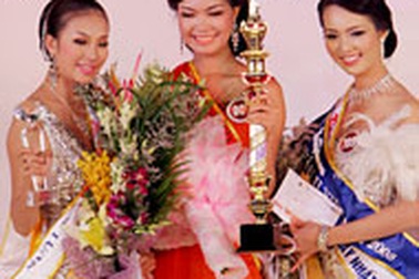 Trần Thị Thùy Dung đăng quang Hoa hậu Việt Nam 2008