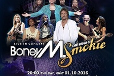 Boney M và Chris Norman của Smokie sắp giao lưu với khán giả Việt Nam