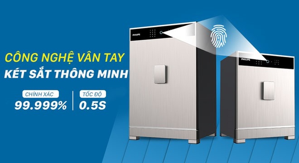 Chuẩn mực két sắt vân tay cao cấp thế hệ mới hiện diện trong Philips SBX701 - 3 Chuẩn mực két sắt vân tay cao cấp thế hệ mới hiện diện trong Philips SBX701 - 3