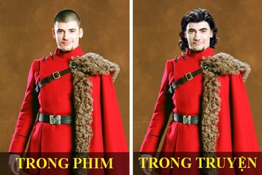 Tạo hình nhân vật phim Harry Potter thay đổi thế nào so với bản gốc?