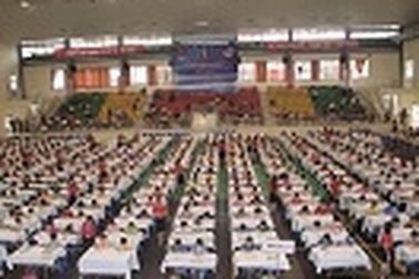 Gần 1.000 học sinh tham gia thi cấp chứng chỉ U C MAS