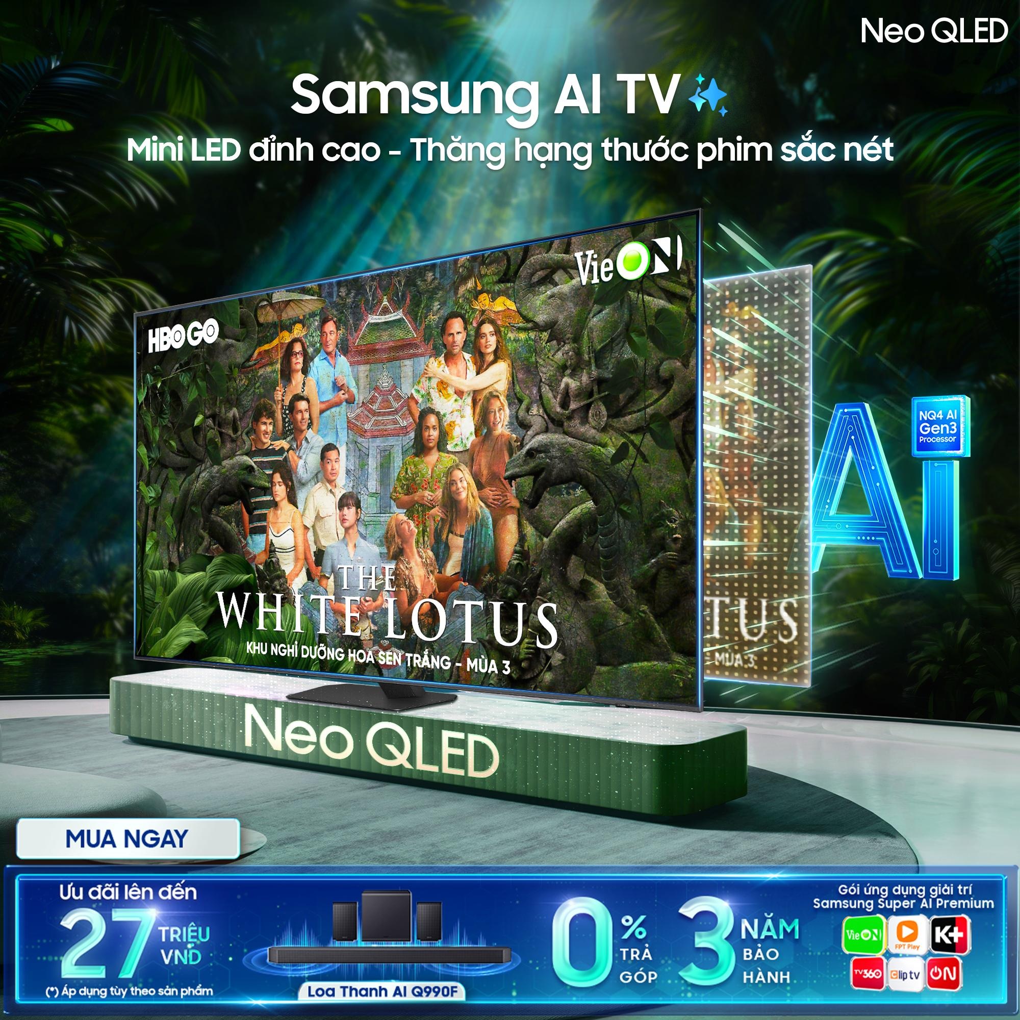 Samsung AI TV 2025 nâng cao trải nghiệm người dùng - 1