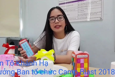 "Mê tít" trại hè Camp Blast 2018