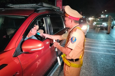 Nghiêm cấm can thiệp vào việc xử lý tài xế vi phạm nồng độ cồn