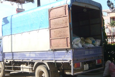 Thêm một vụ buôn bán hơn 2 tấn rác thải y tế bị bắt