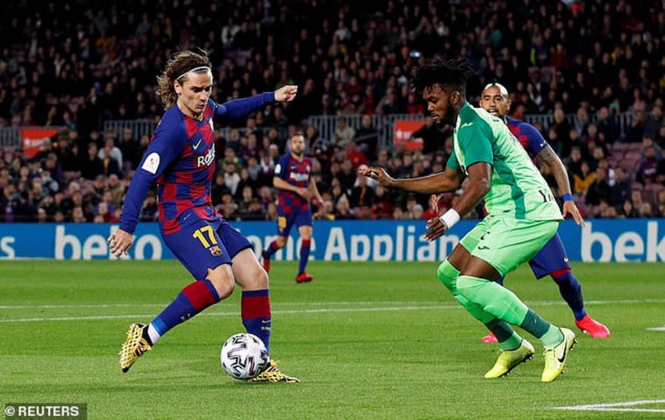 Messi và Griezmann tỏa sáng đưa Barcelona vào tứ kết Cúp Nhà vua - 1 Messi và Griezmann tỏa sáng đưa Barcelona vào tứ kết Cúp Nhà vua - 1