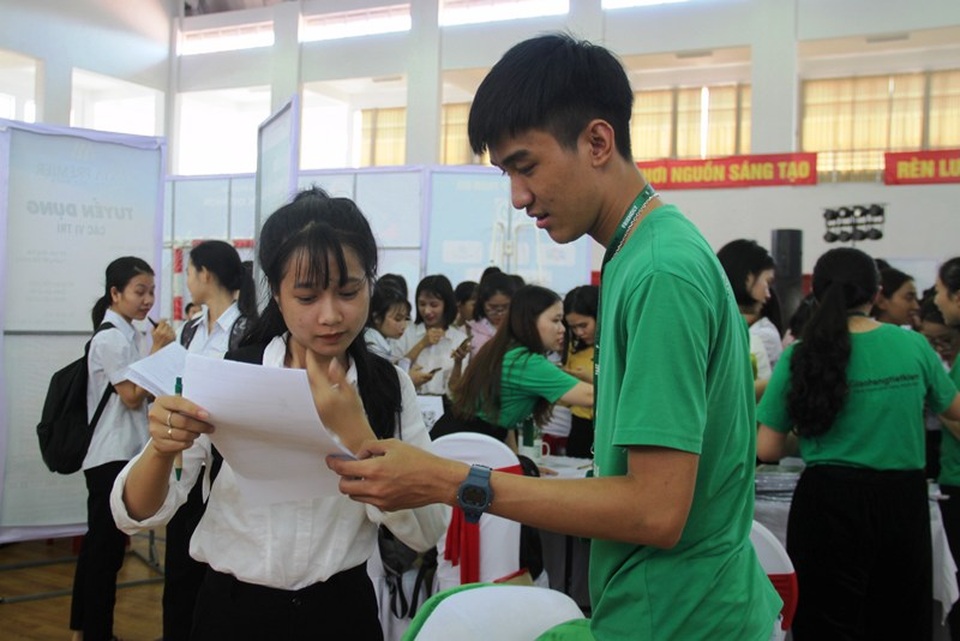 Bình Định: Hơn 2.000 sinh viên dự Ngày hội việc làm 2020 - 2 Bình Định: Hơn 2.000 sinh viên dự Ngày hội việc làm 2020 - 2