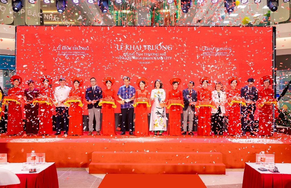 Khai trương trung tâm thương mại Vincom Mega Ocean City - 1 Khai trương trung tâm thương mại Vincom Mega Ocean City - 1
