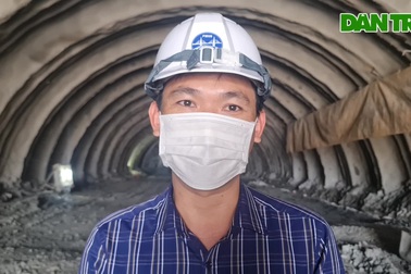 Cận cảnh thi công hầm Trường Vinh trên cao tốc Bắc - Nam