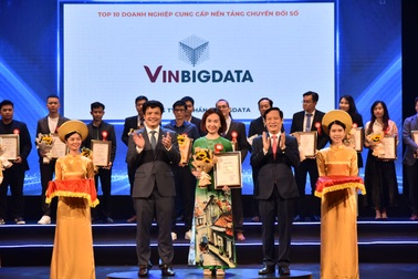 VinBigdata vào top 10 "Doanh nghiệp công nghệ số xuất sắc Việt Nam 2023"