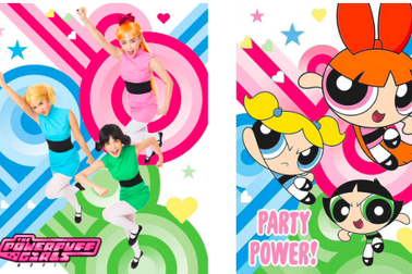 Bộ 3 hot girl hoá trang siêu nhân chơi Halloween