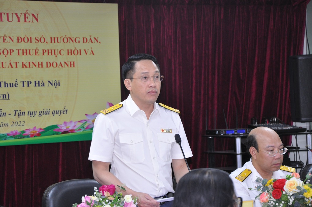 Cục Thuế Hà Nội giải đáp trực tuyến các chính sách, thủ tục thuế - 1 Cục Thuế Hà Nội giải đáp trực tuyến các chính sách, thủ tục thuế - 1
