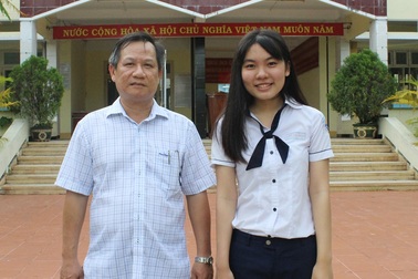 Nữ thủ khoa Phú Yên với 29,75 điểm khối B