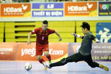 Đội tuyển futsal Việt Nam thắng kỷ lục trong ngày khai mạc giải futsal Đông Nam Á HDBank Cup 2017