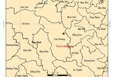 Động đất ở Phú Thọ