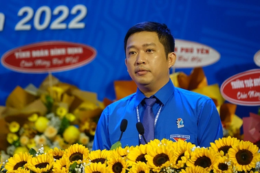Anh Cao Lê Tùng Nghĩa tái đắc cử Bí thư Tỉnh đoàn Quảng Ngãi