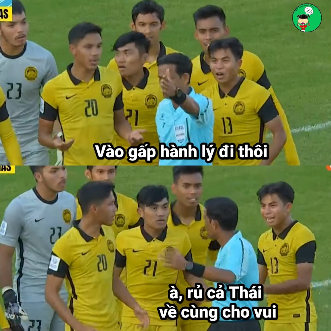 Thái Lan và Malaysia đồng loạt chia tay vòng chung kết U23 Châu Á chỉ sau vòng bảng (Ảnh: NĐVLM). Thái Lan và Malaysia đồng loạt chia tay vòng chung kết U23 Châu Á chỉ sau vòng bảng (Ảnh: NĐVLM).