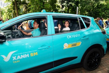 Xanh SM khai trương dịch vụ taxi điện tại Indonesia