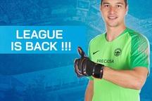 Thủ môn Filip Nguyễn háo hức chuẩn bị trở lại sân cỏ