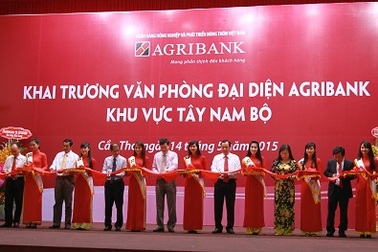 Agribank khai trương Văn phòng đại diện khu vực Tây Nam bộ