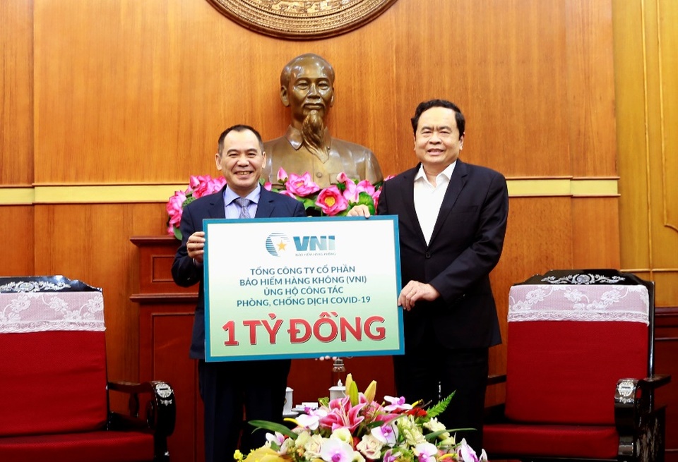 Bảo hiểm Hàng không (VNI) ủng hộ 1 tỷ đồng chung tay chống dịch COVID-19 - 1 Bảo hiểm Hàng không (VNI) ủng hộ 1 tỷ đồng chung tay chống dịch COVID-19 - 1