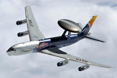 NATO dùng máy bay E-3 Sentry để giám sát hoạt động của Nga ở Syria