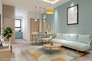 Thiết kế căn hộ The Ori Garden lấy cảm hứng từ sự tinh giản