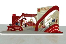 Bộ Nội vụ mang đến Triển lãm Quốc gia 80 năm không gian trưng bày đặc sắc