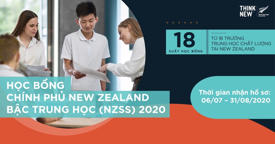 22 học sinh Việt nhận học bổng Chính phủ New Zealand bậc trung học - 1 22 học sinh Việt nhận học bổng Chính phủ New Zealand bậc trung học - 1
