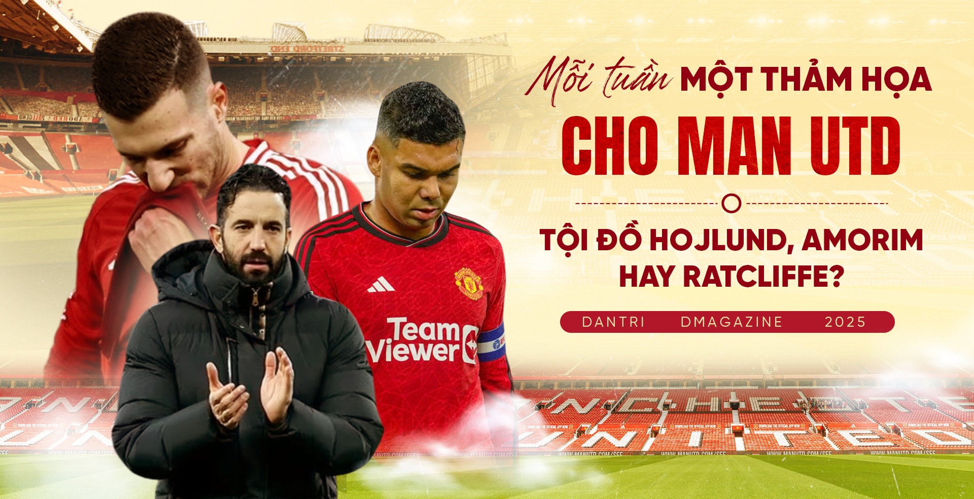 Mỗi tuần một thảm họa cho Man Utd: Tội đồ Hojlund, Amorim hay Ratcliffe?