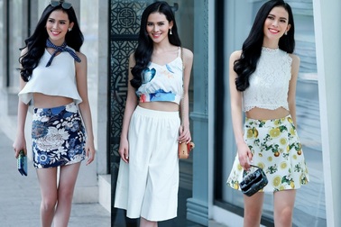 Nữ sinh Công nghệ TPHCM cá tính dạo phố