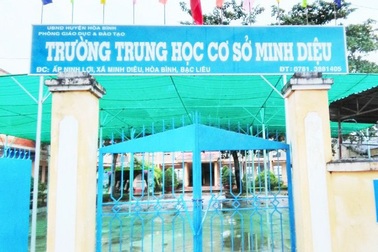 Bạc Liêu: Hiệu trưởng Trường THCS Minh Diệu bị “tố” làm trái quy định nhà nước