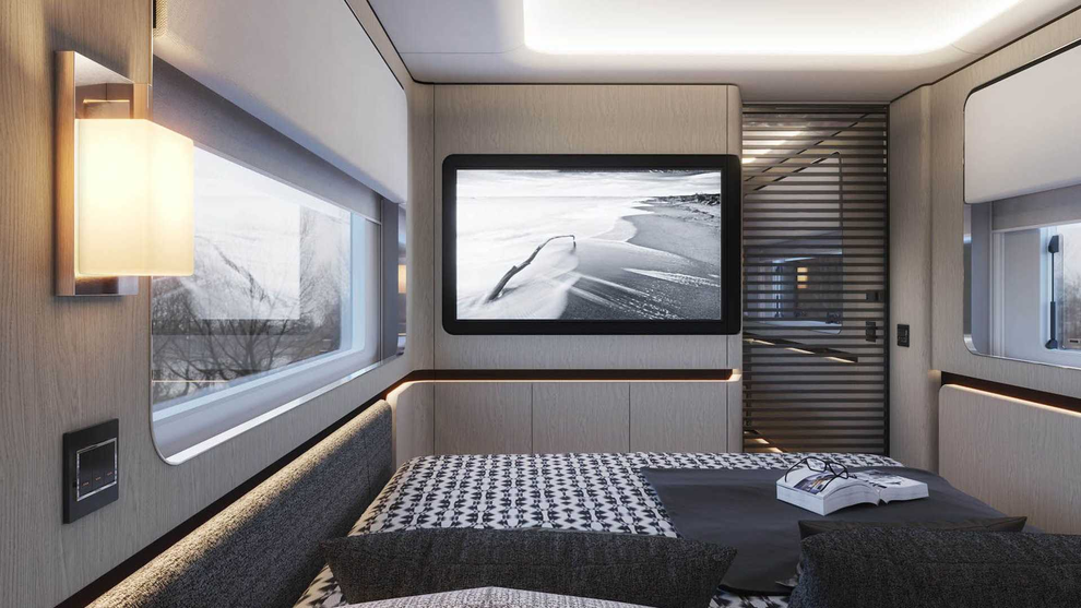 Chiêm ngưỡng Dembell Motorhome: Biệt thự di động trị giá 2 triệu Euro - 3 Chiêm ngưỡng Dembell Motorhome: Biệt thự di động trị giá 2 triệu Euro - 3