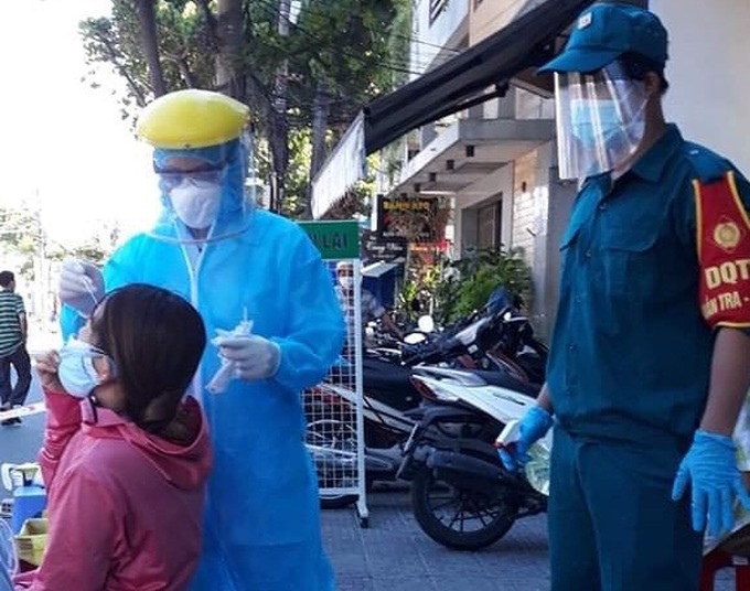 Đà Nẵng triển khai xét nghiệm tầm soát Covid-19 trên toàn địa bàn thành phố.