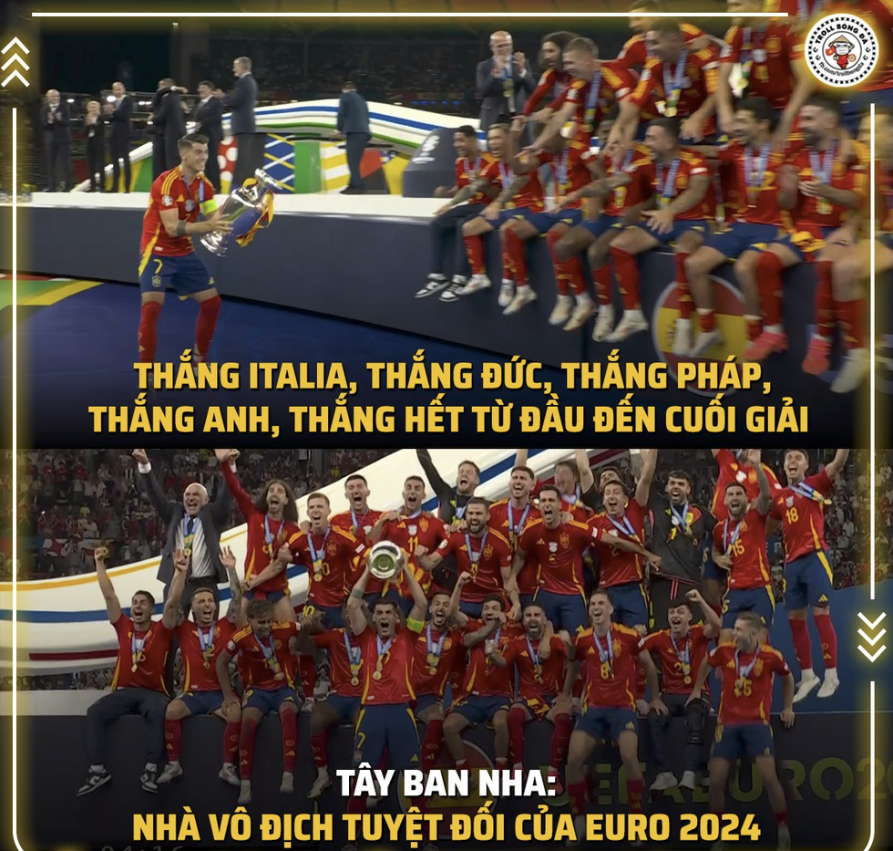 Dân mạng tổng kết Euro 2024 bằng loạt ảnh chế hài hước - 16 Dân mạng tổng kết Euro 2024 bằng loạt ảnh chế hài hước - 16