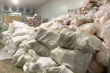 Phát hiện kho chứa hơn 100 tấn thịt lợn không rõ nguồn gốc