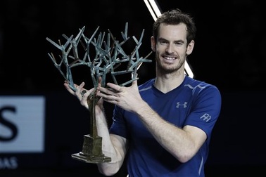 Paris Masters: Murray đăng quang ngôi vô địch