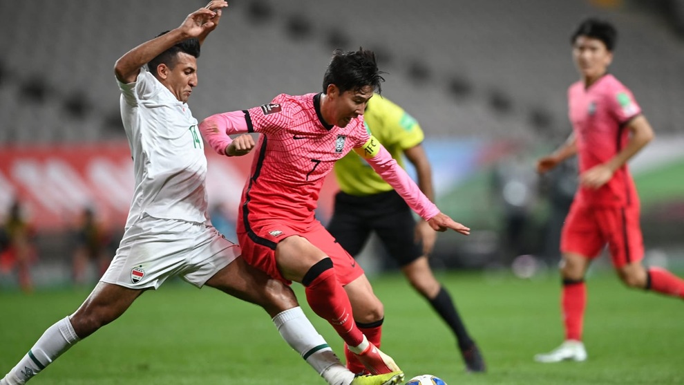 Son Heung Min mờ nhạt, Hàn Quốc hòa thất vọng với Iraq - 1 Son Heung Min mờ nhạt, Hàn Quốc hòa thất vọng với Iraq - 1