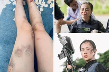 “Quỳnh búp bê” Phương Oanh bị sốc và sợ hãi khi tham gia show thực tế khắc nghiệt