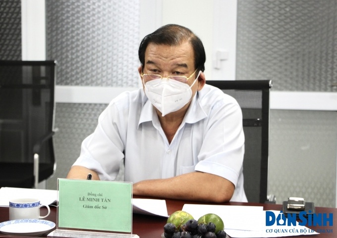 Ông Lê Minh Tấn, Giám đốc Sở LĐ-TB&XH TP.HCM.