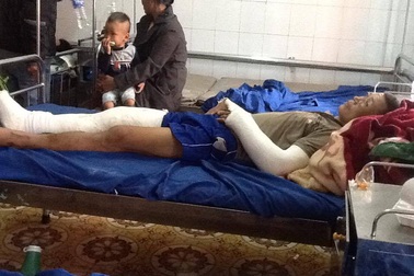 Bị đánh gãy tay chân khi đòi tiền công gửi về cho vợ con sắm Tết