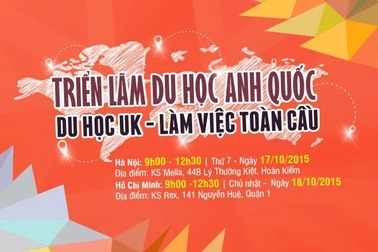 Triển lãm Du học 45 trường Anh Quốc edufairUK 2015: Du học UK – Làm việc toàn cầu