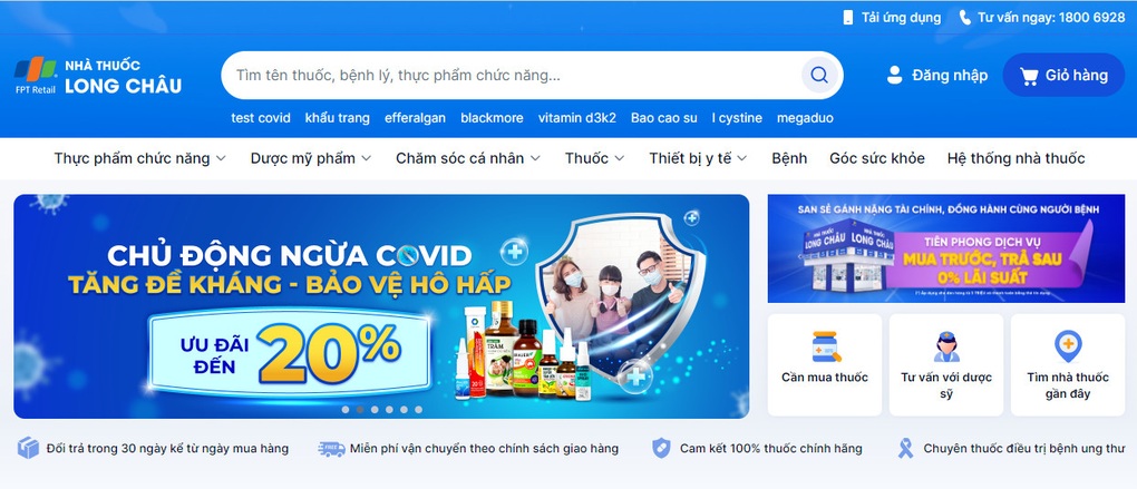 FPT Long Châu dẫn đầu bảng xếp hạng global e-pharmacy năm 2022 - 2 FPT Long Châu dẫn đầu bảng xếp hạng global e-pharmacy năm 2022 - 2